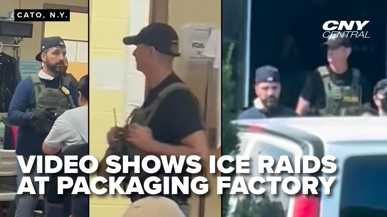New York State ICE raid captured in multiple videos