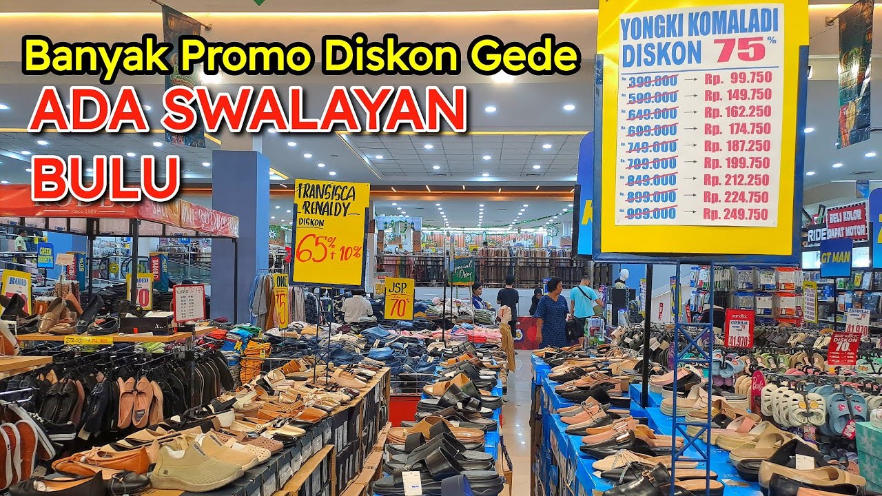 BURUAN KE ADA SWALAYAN, DISKONNYA GEDE-GEDE JELANG LEBARAN 2026