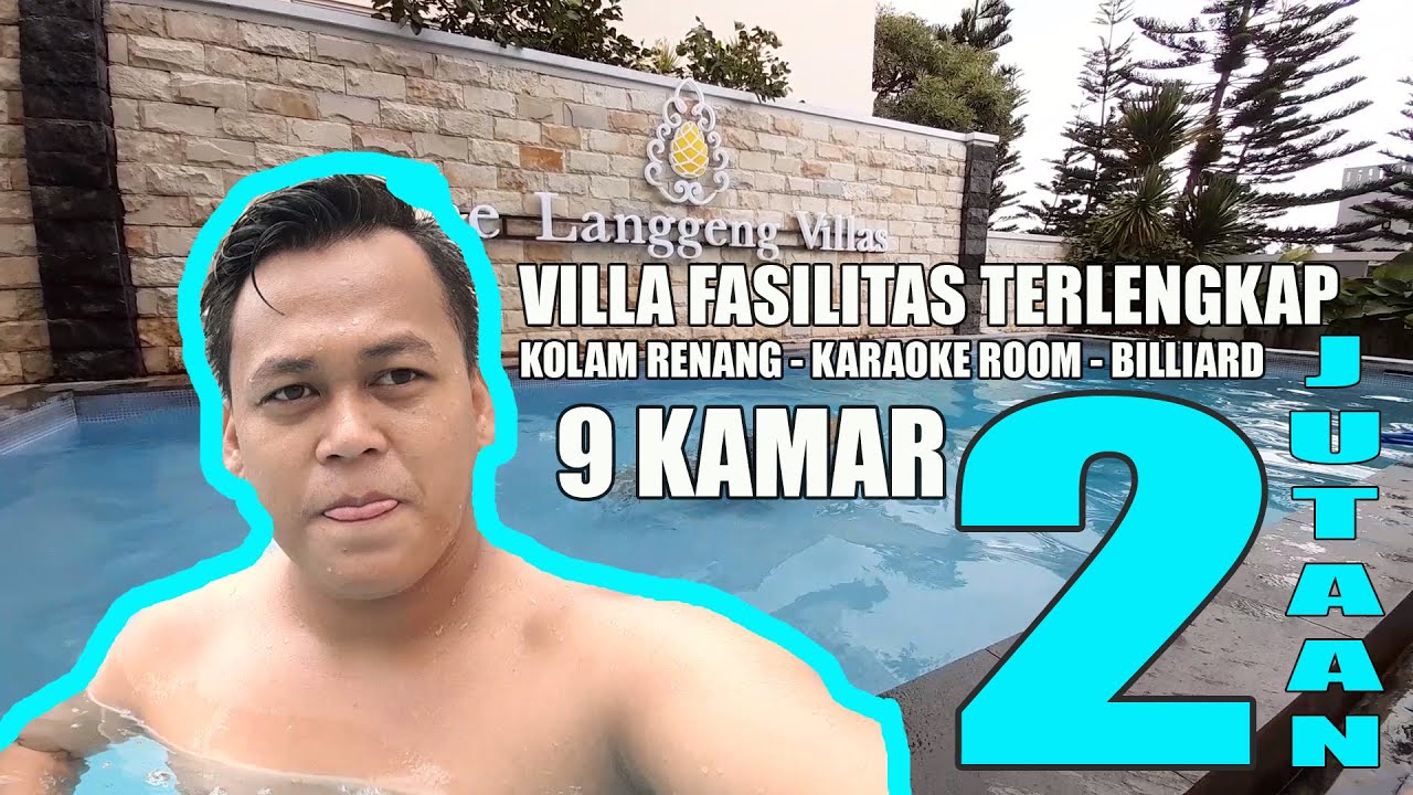 REVIEW THE LANGGENG VILLA 1 KOTA BATU | KARAOKE ROOM - KOLAM RENANG LUAS CUMA 2 JUTAAN /mlm