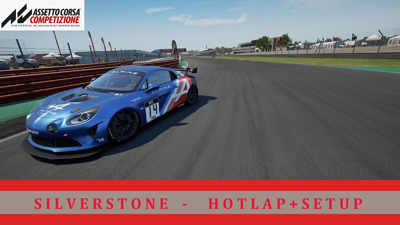 Assetto Corsa Competizione - 2.10.151 - Alpine A110 GT4 - Silverstone + Setup