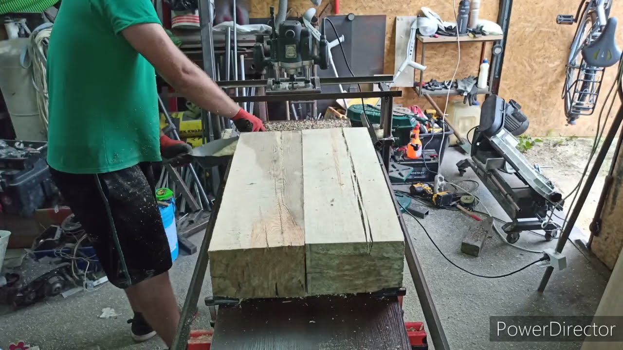 Planer do drewna , wood planer , frezarka do płaszczyzn v.1 stolik loft