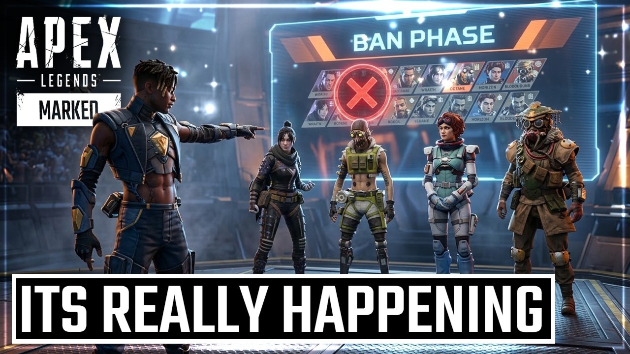 Безумие: новое обновление Apex Legends пытается ввести баны легенд