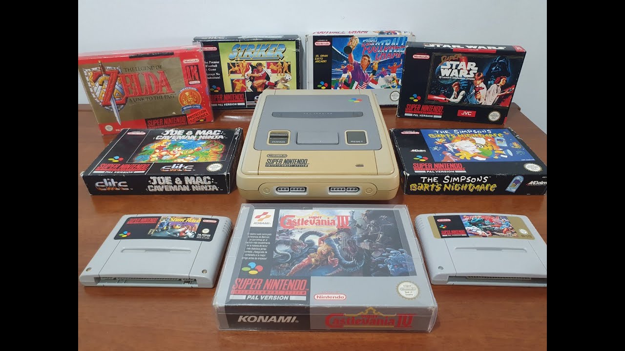 Mi colección Super Nintendo. La consola y los juegos que nos hicieron felices en nuestra infancia