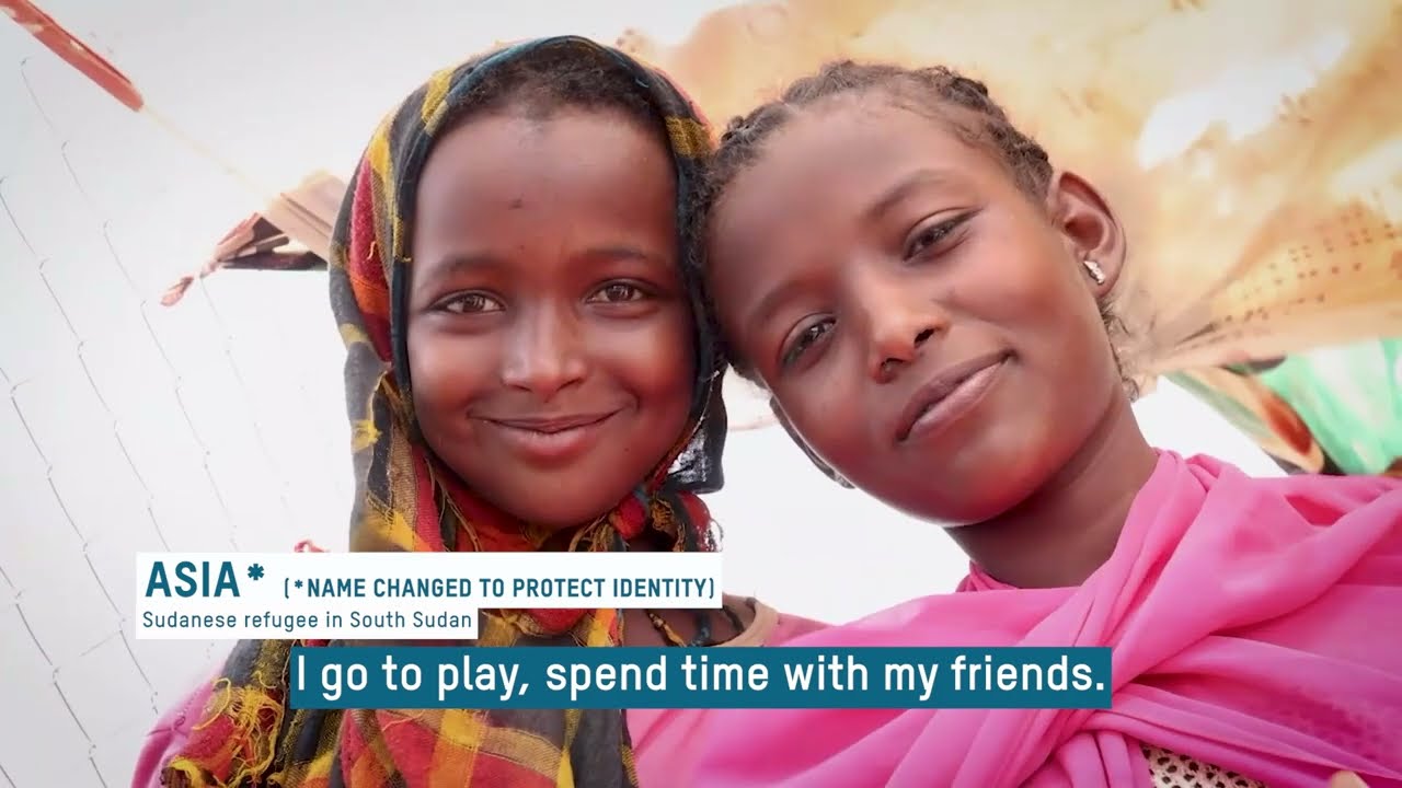 Asia* speaks about life in a transit camp in South Sudan