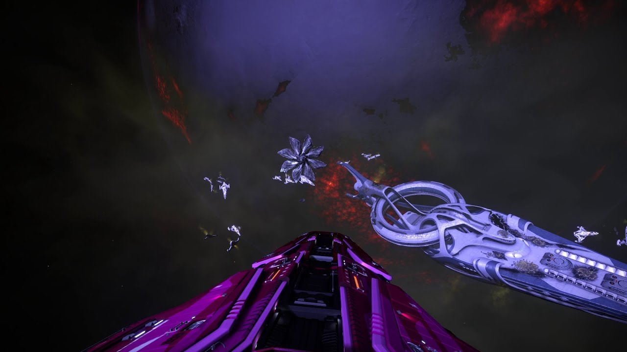 Elite Dangerous - Thargoids in Distress Call In HR 1185 (2.4)