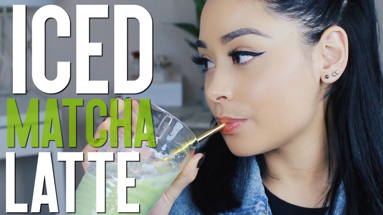 ICED MATCHA LATTE