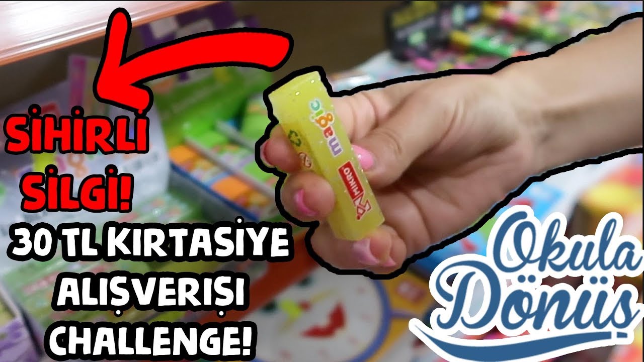 30 TL OKULA DÖNÜŞ KIRTASİYE ALIŞVERİŞİ 2019 Back to School Kırtasiye Malzemeleri Bidünya Oyuncak 🦄