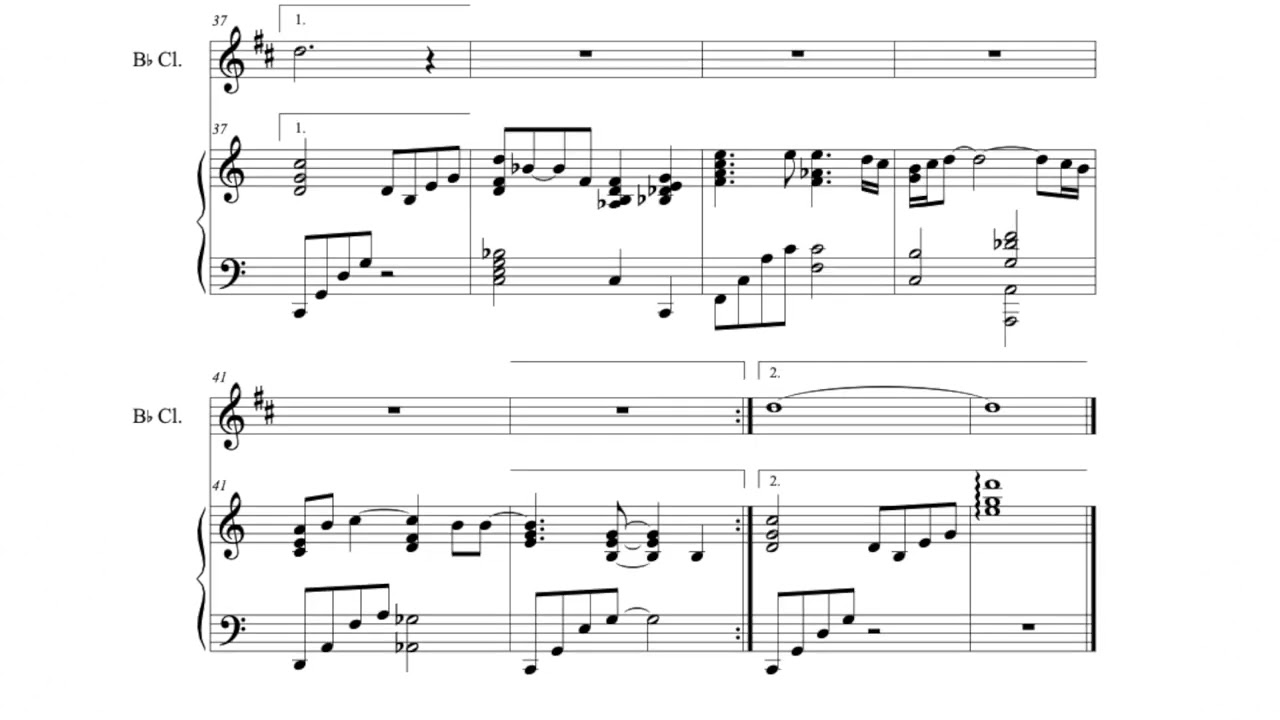 [Bb 클라리넷 & 피아노] Have yourself a merry little Christmas 🎄I Bb Clarinet & Piano Carol