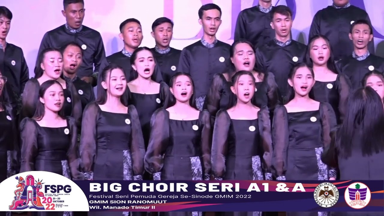 Saya Mau Ikut Yesus arr Budi Susanto Yohanes | Sion Tempang Youth Choir | Big Choir Seri A FSPG 2022