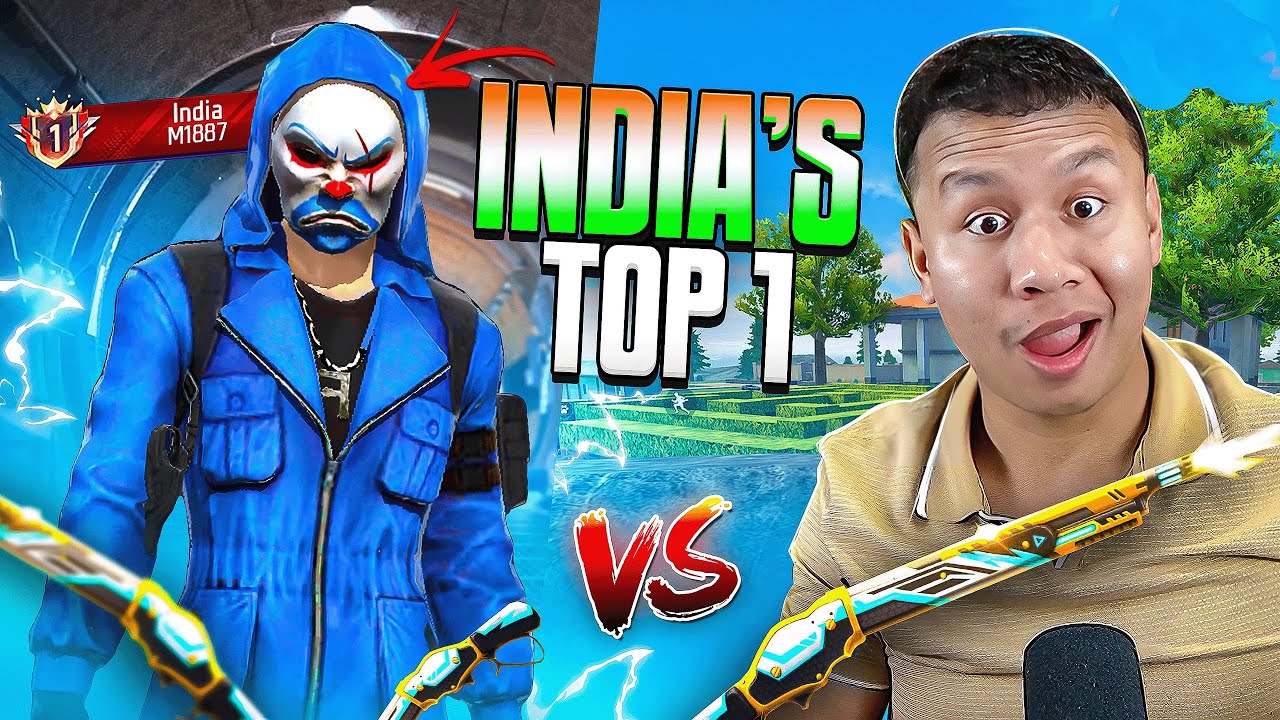 India No. 1 M1887 Player Vs Tonde Gamer 😱 Free Fire Max