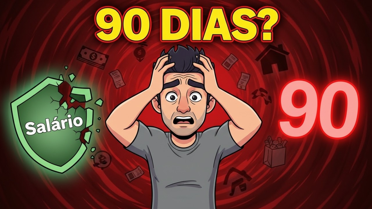 Você conseguiria viver 90 dias sem salário?