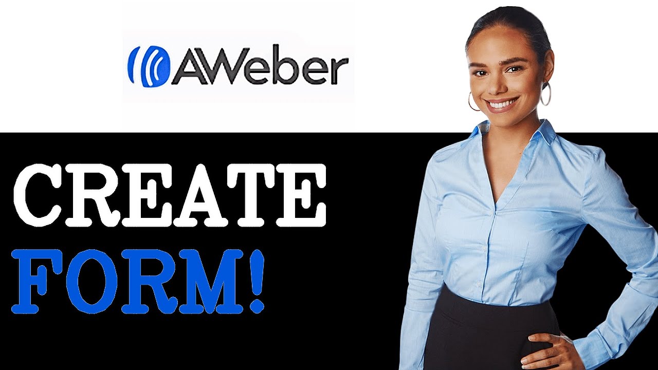 How To Create Email Sign Up Form With AWeber (2025)