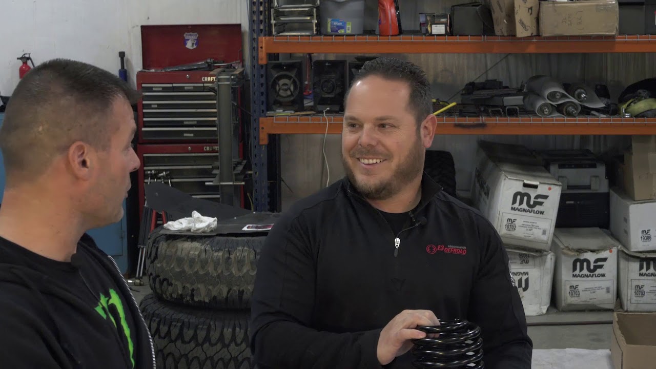 E3 Offroad - 3 of 9 Suspension Upgrade 101 - Springs Spring Rates and Spring Style