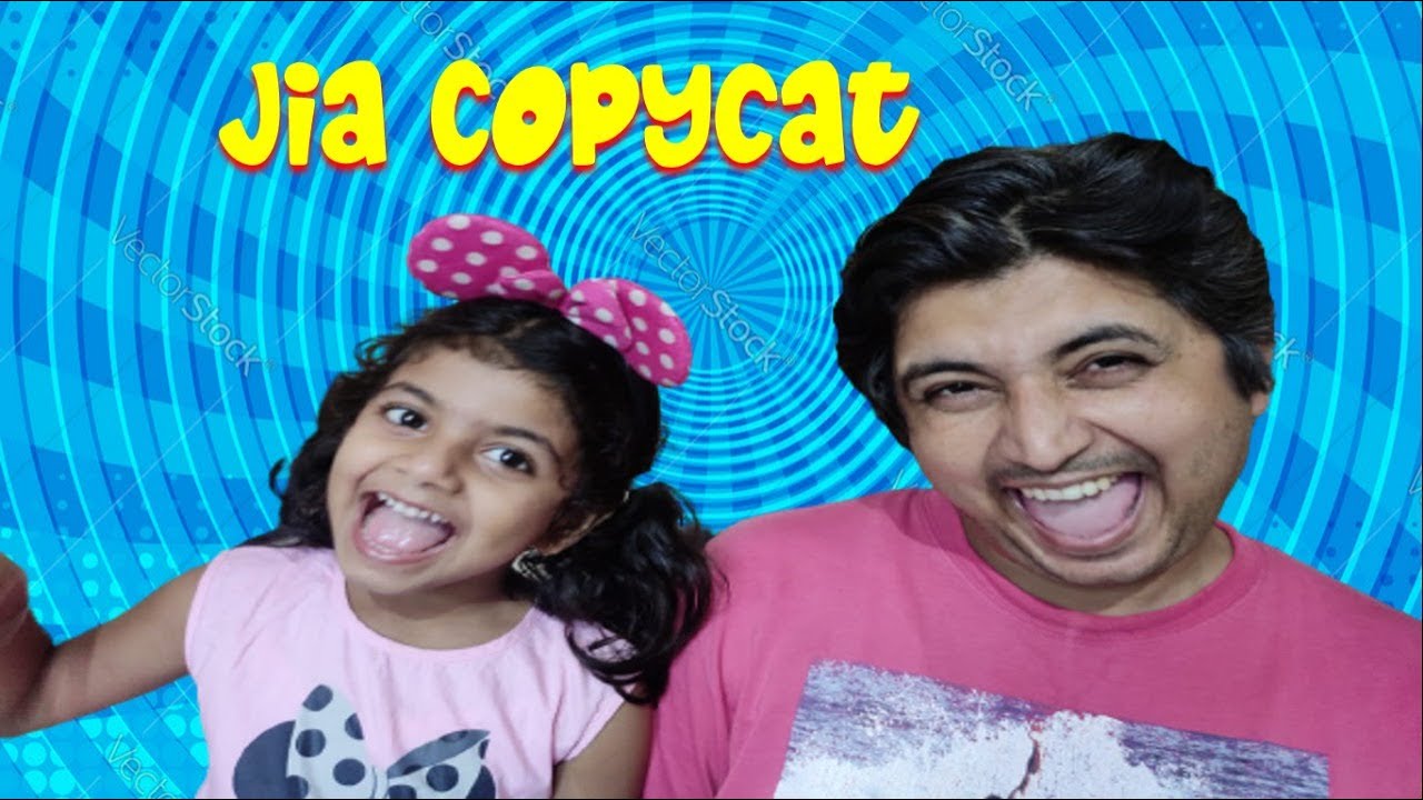 Jia copies dad all day / copycat Jia / Jolly Jia