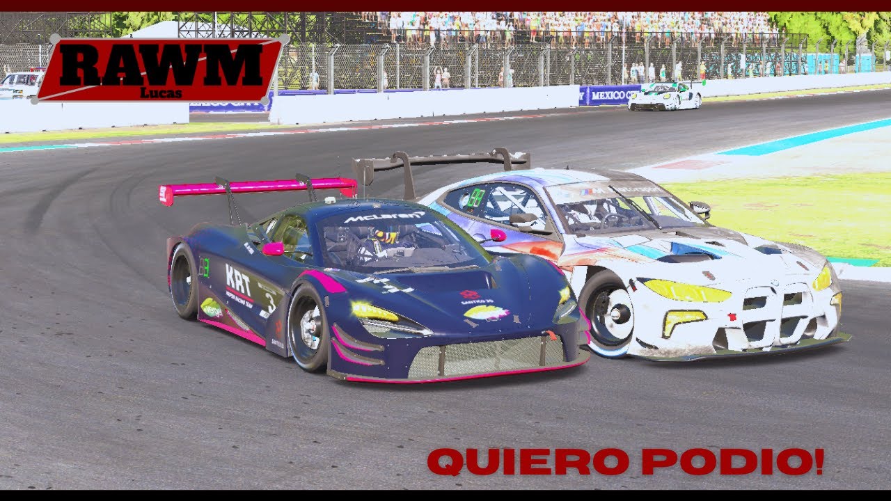 Siempre se disfruta México - iRacing - McLaren  - Autódromo Hermanos Rodríguez - IMSA Series