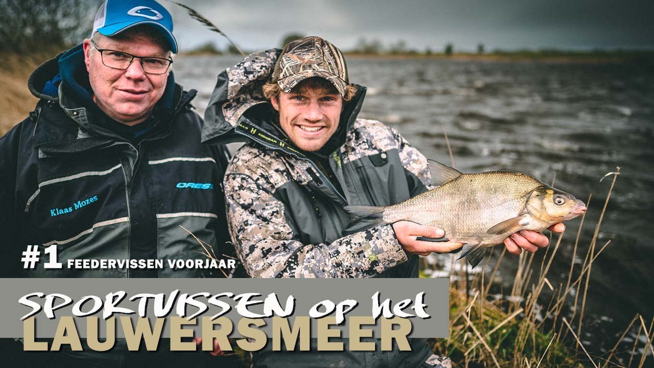Sportvissen in het Lauwersmeer #1 Voorjaarsbrasems met de feeder