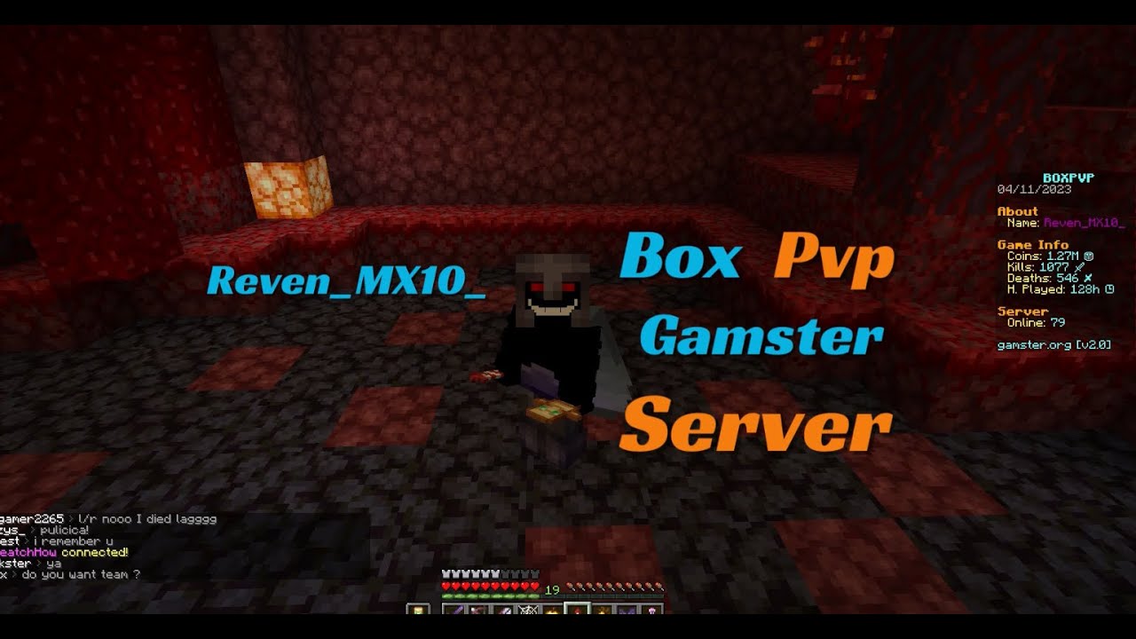 Box Pvp (Gamster Server) Minecraft