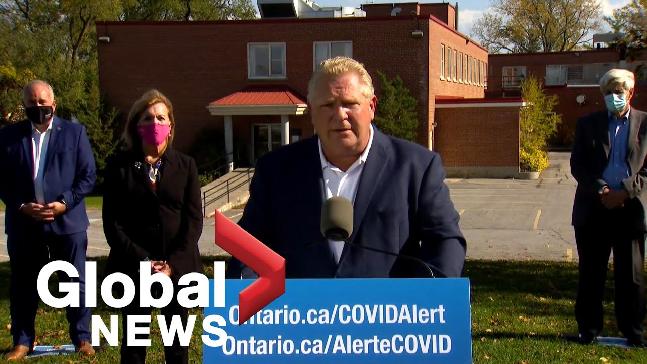 Coronavirus: Doug Ford responds to celebrity chef's Mark McEwan criticism on COVID-19 restrictions
