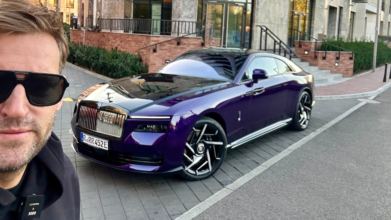 Elektryk z duszą? Czy to możliwe? Rolls-Royce Spectre Black Badge. Pierwsza jazda | #GCOS