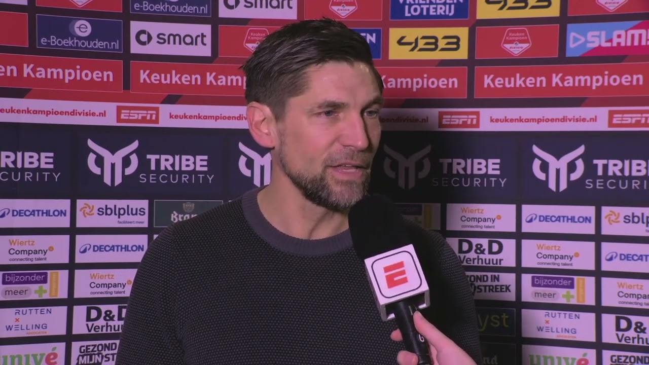 Van Dessel: "Het ging eigenlijk mis op het moment dat wij de goal maken"