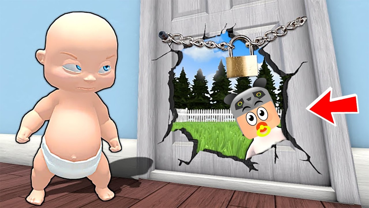Sonunda Evden Kaçtım! Yaramaz Bebek - Panda ile Who's Your Daddy?