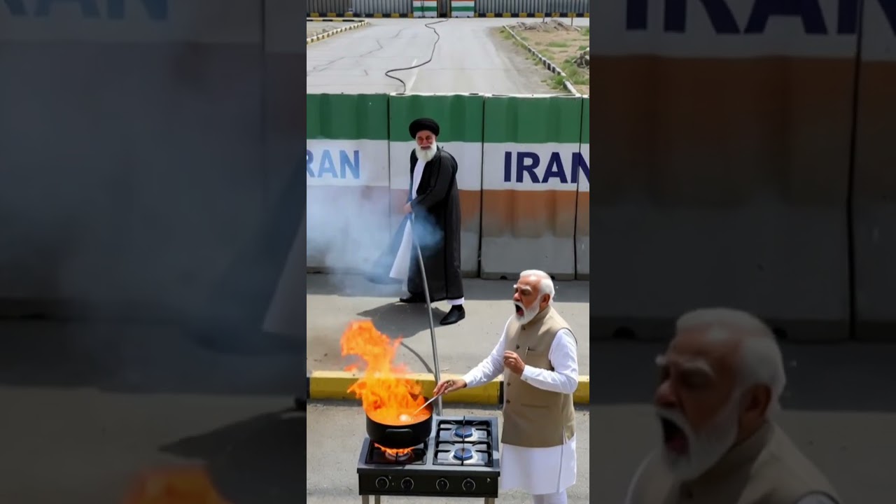 &ldquo;When Modi Meets Khamenei on Gas Pipeline 🤣🔥 | AI Funny Video&rdquo;#shorts