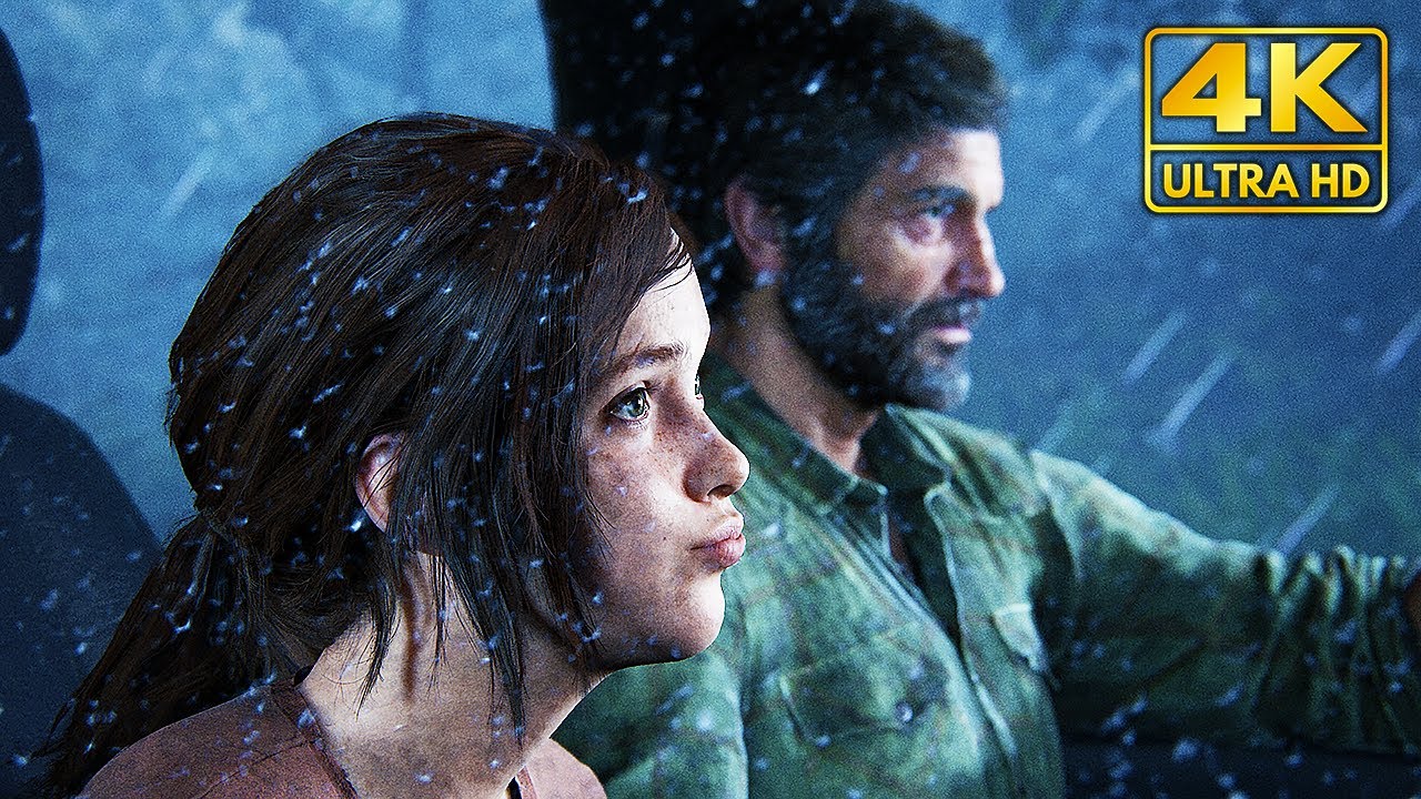 Сцена с радостными и забавными моментами Джоэла и Элли (4K Ultra HD) | Одни из нас: Часть 1 (ремейк)