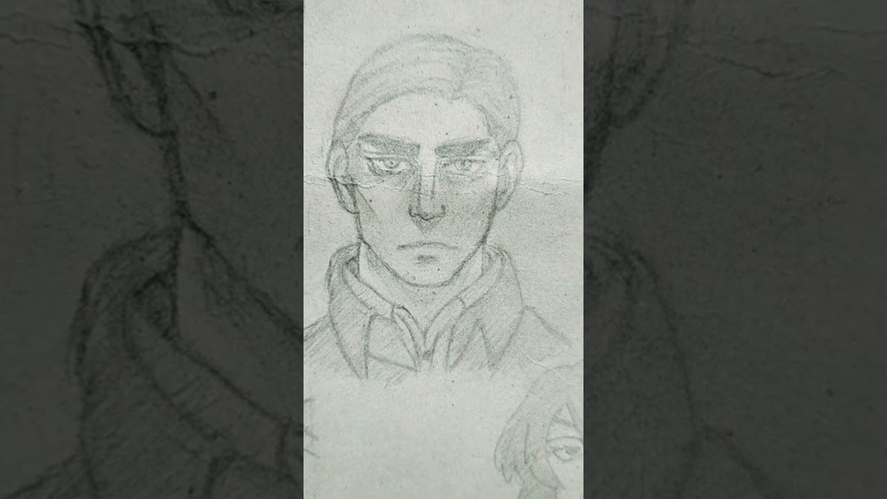 Erwin smith the commander sketch 