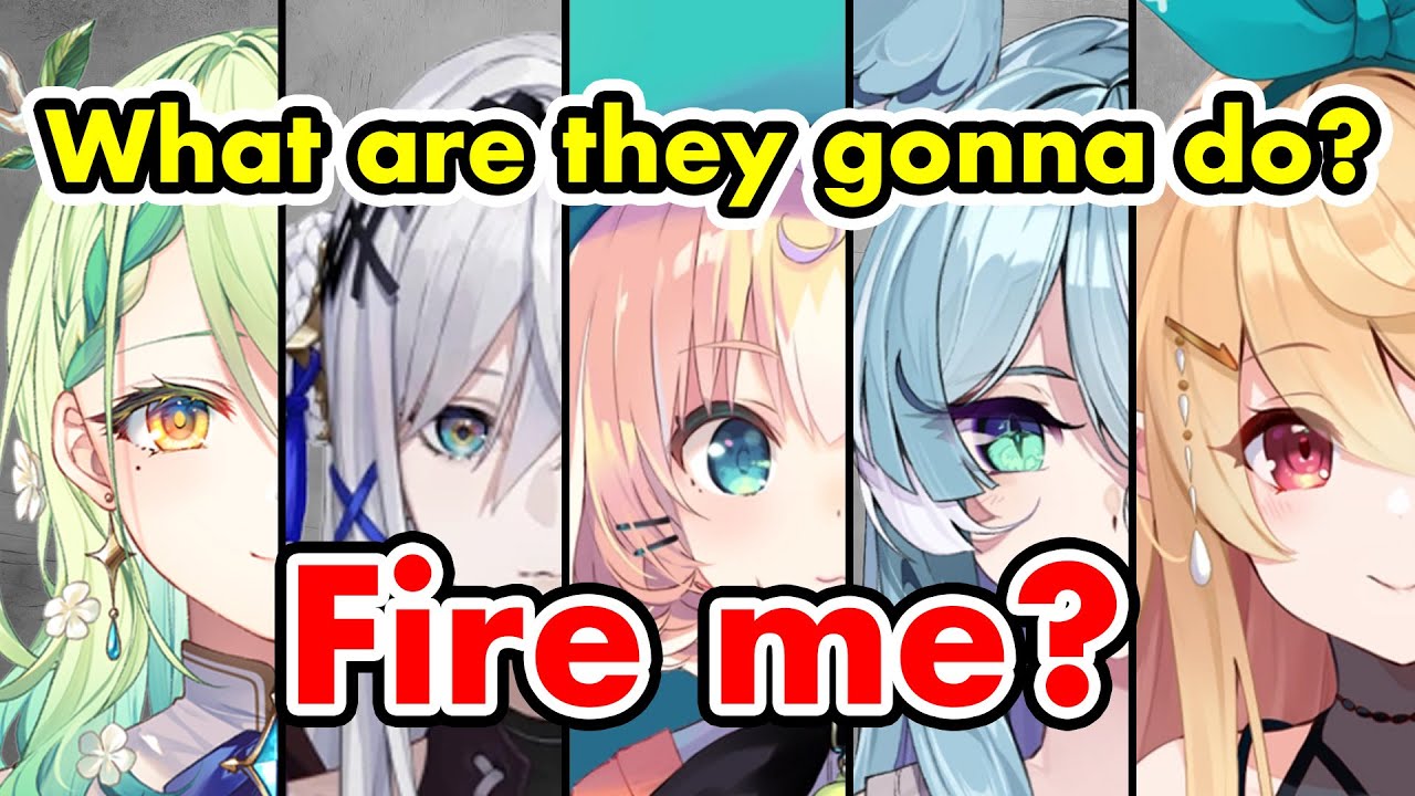 5 Types of VTubers saying 