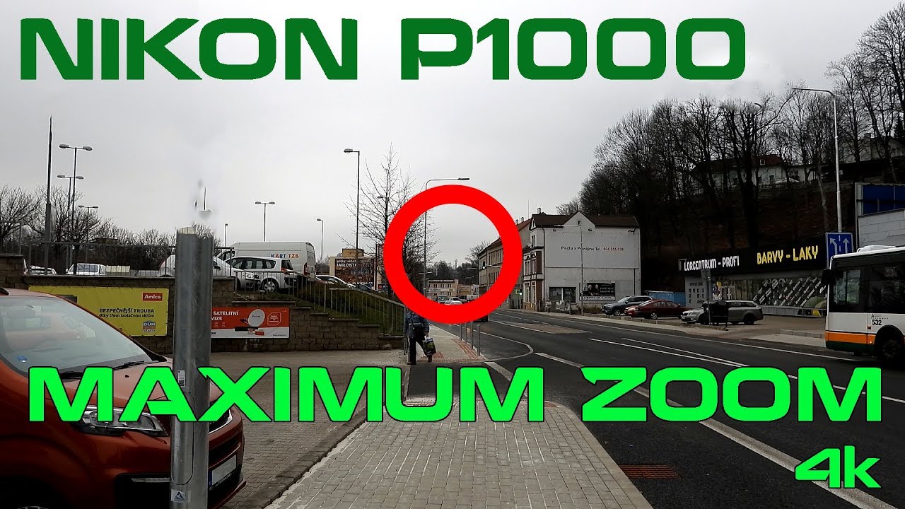 Nikon Coolpix P1000 Zoom test 125x Optical + digital 4k