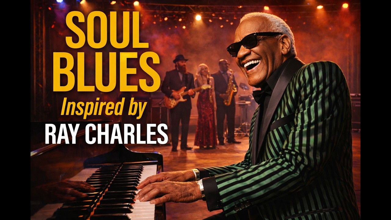 Ray Charles Inspired Originals 79 - SOULFUL BLUES MAGIC ✨ – Easy Doors Opening
