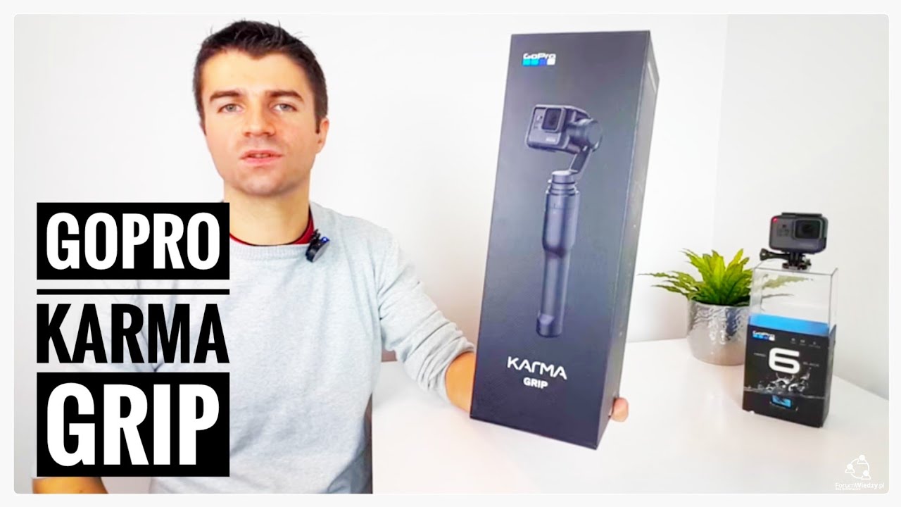 GoPro KARMA GRIP gimbal stabilizator do kamery sportowej UNBOXING & RECENZJA | ForumWiedzy