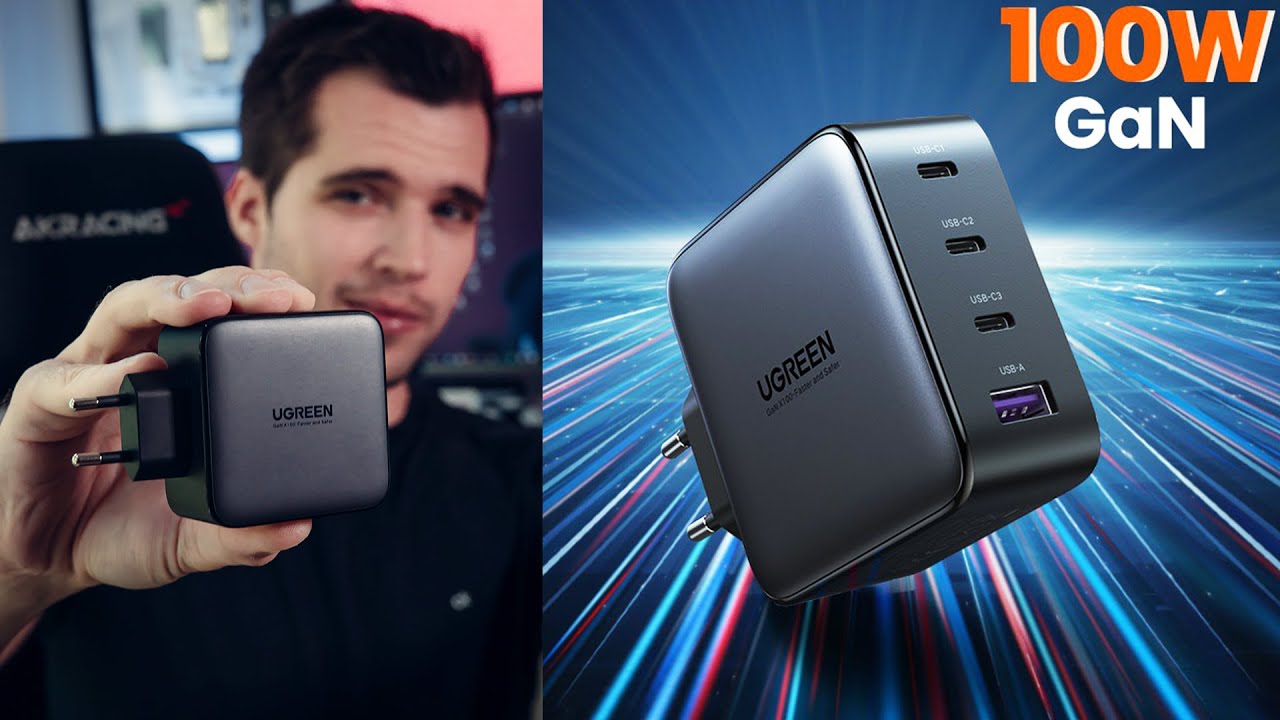 UGREEN 100W GAN CHARGER - Best Multi Port USB Fast Charger 2021!