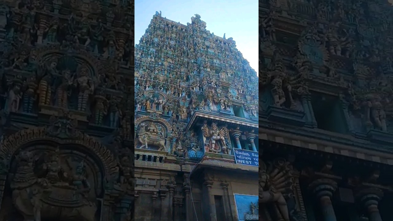 Meenakshi Temple, Madurai, Tamil Nadu 🕉️🙏🚩🚩 #temple #hindu #hinduism #sanatandharma #mahadev