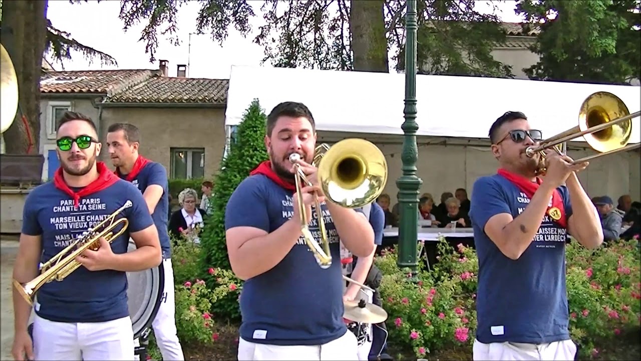 Los Cumbancheros au Festival des Bandas en Malepère 2019 Montréal de l'Aude 