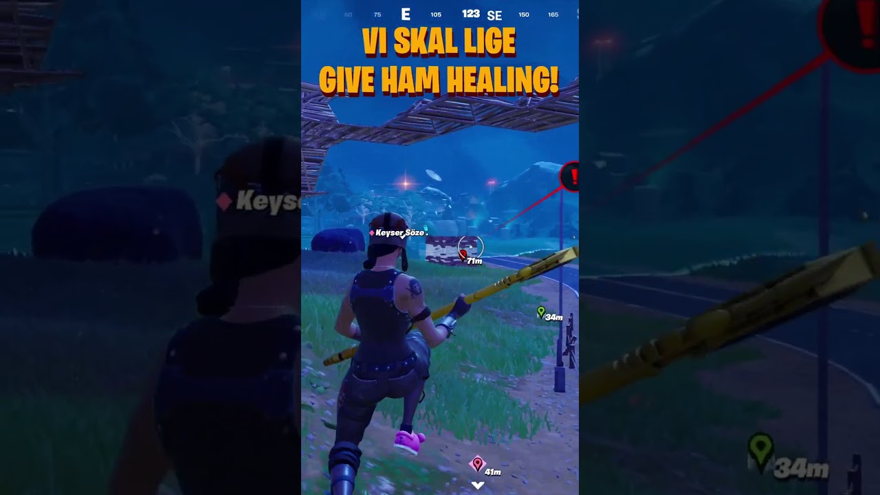 VI KASTER HEALING TIL MODSTANDEREN!  |  Dansk Fortnite