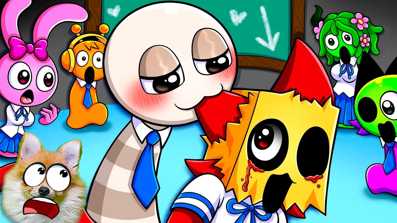 МРУНЕ облизали УХО в РЕАЛЬНОЙ ЖИЗНИ SPRUNKI Incredibox Poppy Playtime Among Us TikTok Валеришка Лайк