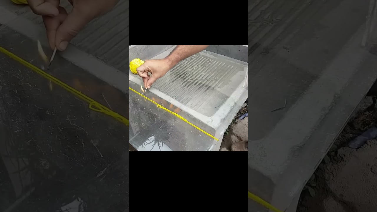 How to Cut Glass Without a Glass Cutter
