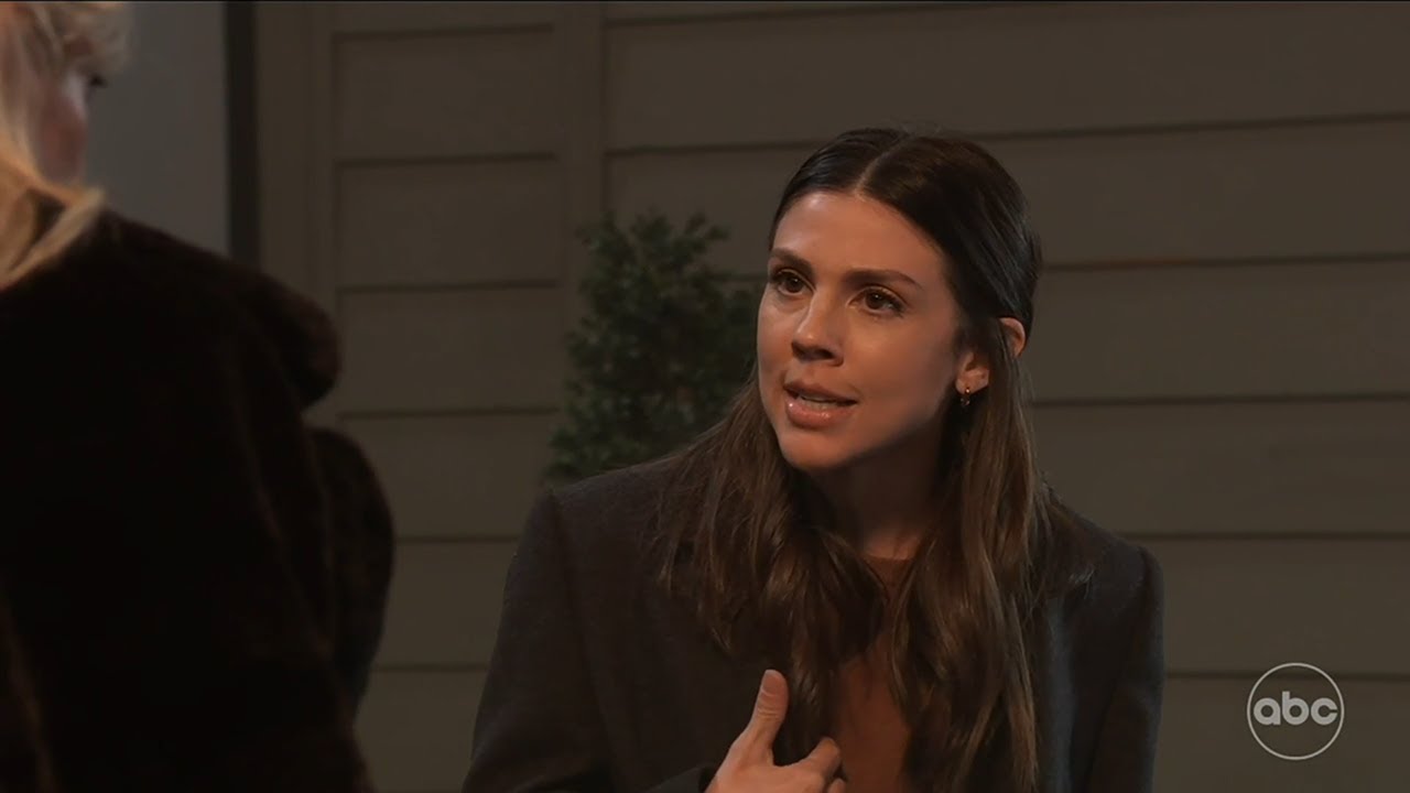 Kristina Threatens Ava on General Hospital (Jan. 21, 2025)