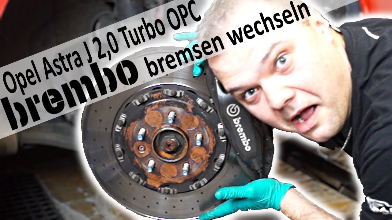 Opel Astra J OPC Turbo Brembo Bremsen vorne wechseln