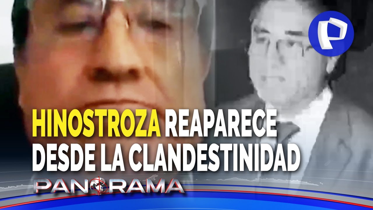 Hinostroza desde la clandestinidad: ofrecen 150 mil soles por él, pero asiste fresco a audiencia
