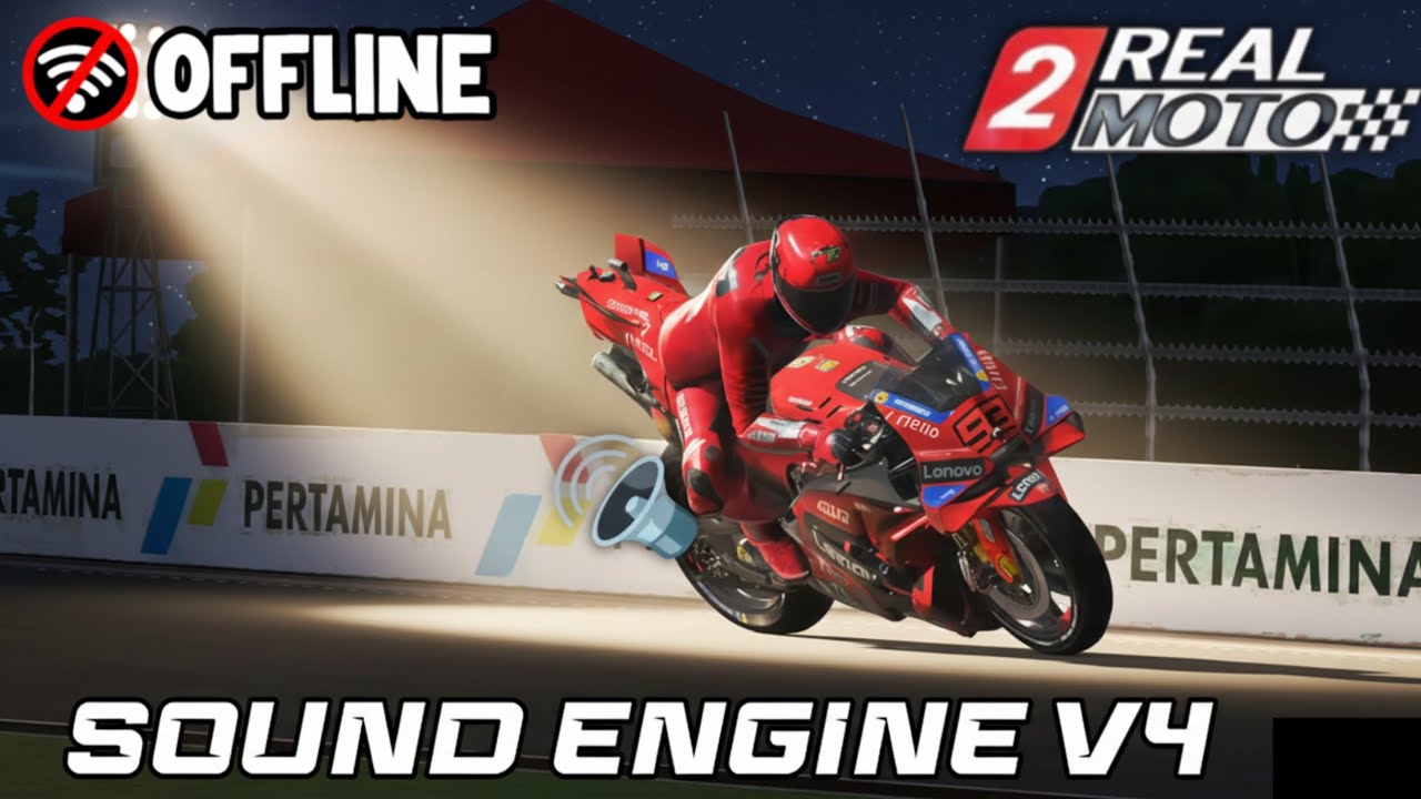 RELEASE! Sound Engine V4 Real moto 2 Game with HD Graphics for Android Offline 2025 |Unlimited Money