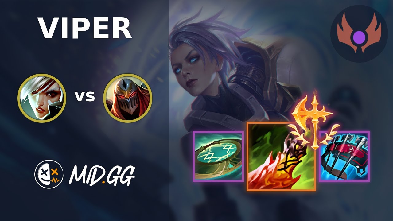 MID.GG: [Viper] Ривен на миду против Зеда | Мастер Северной Америки | Сезон LOL 2026