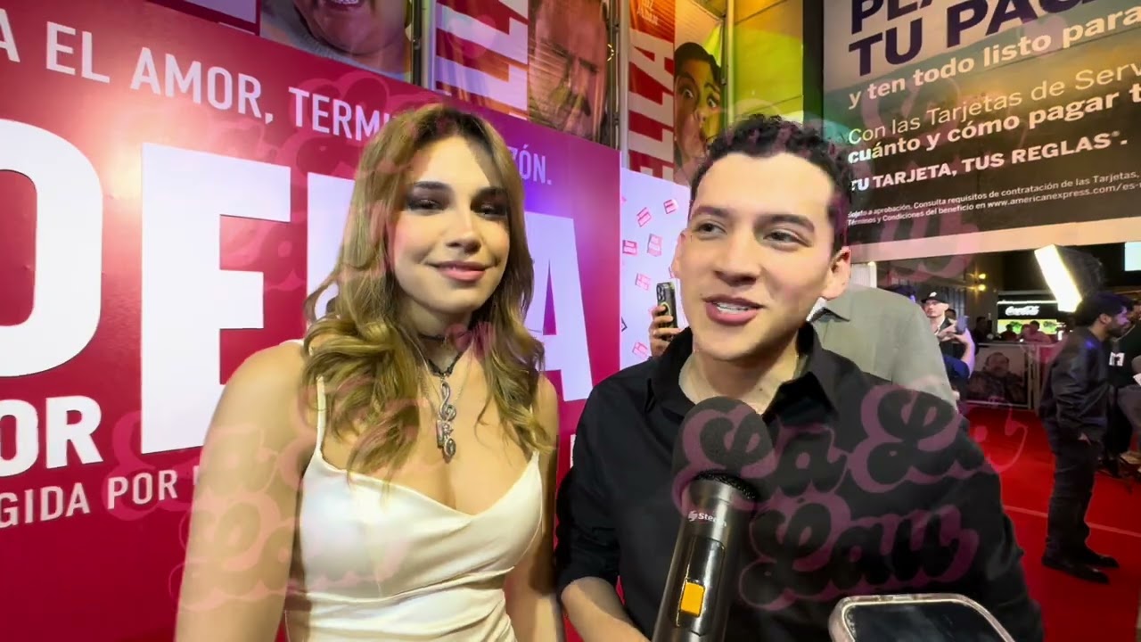 La química de MAR LARA y MARIO GIRÓN  en la alfombra roja de “Loco por ella”