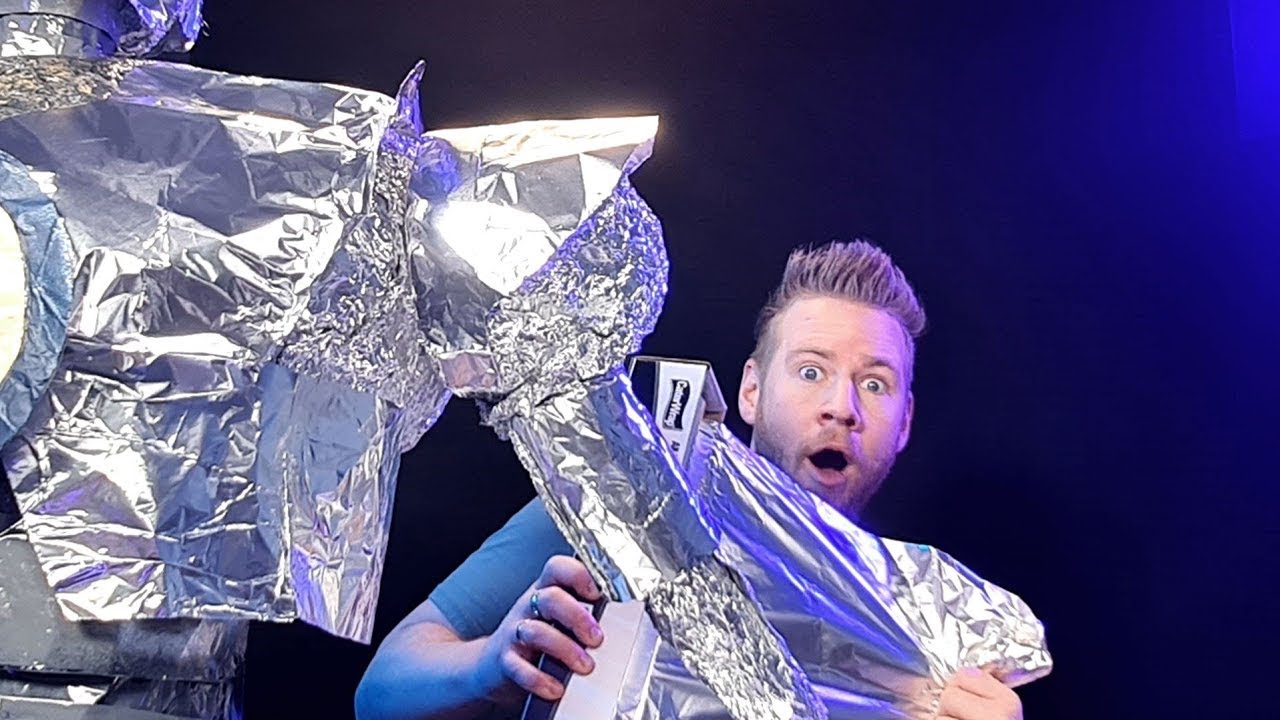 Tin Foil Sculpture is ALMOST impossible...