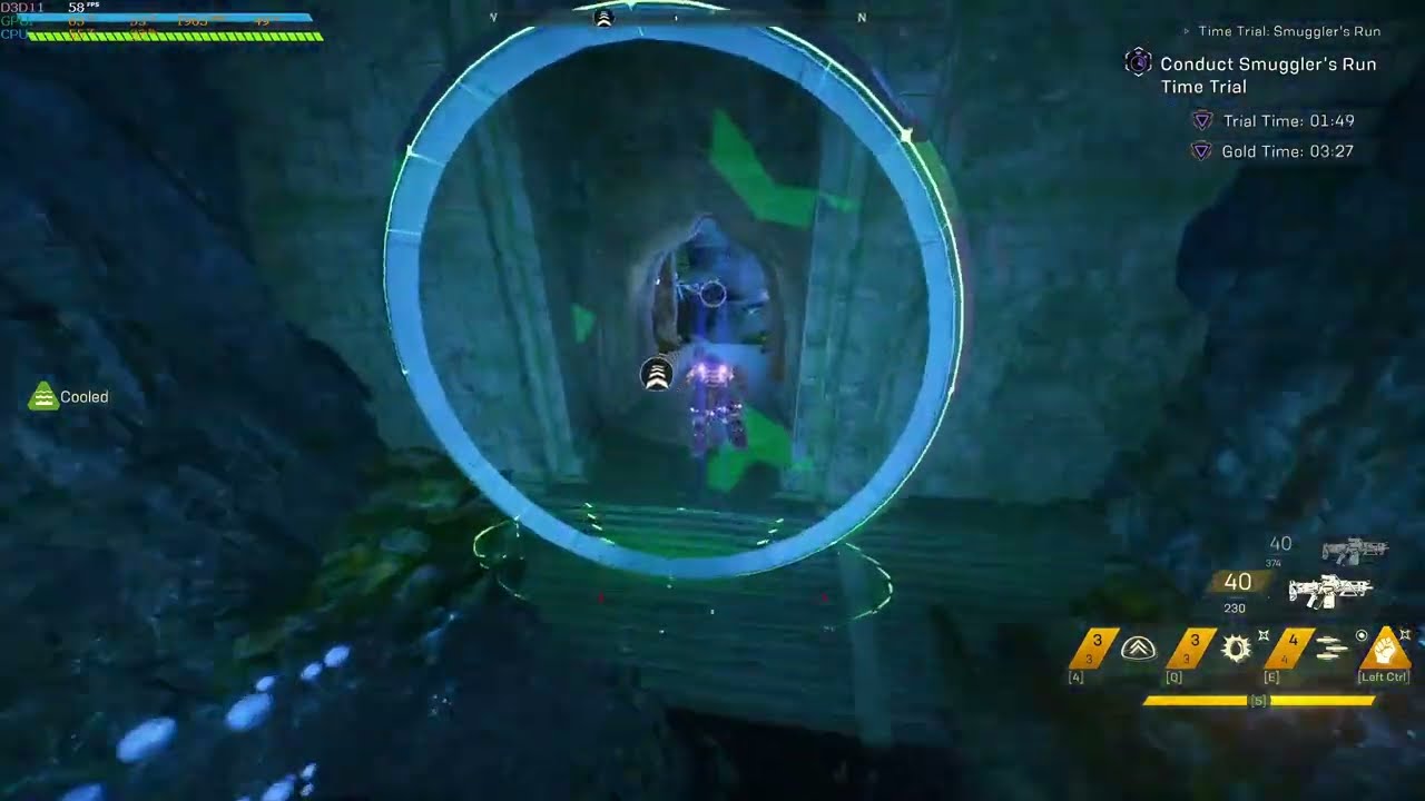 Anthem Time Trial Smuggler's, Watcher's, Razor's and Emerald Run