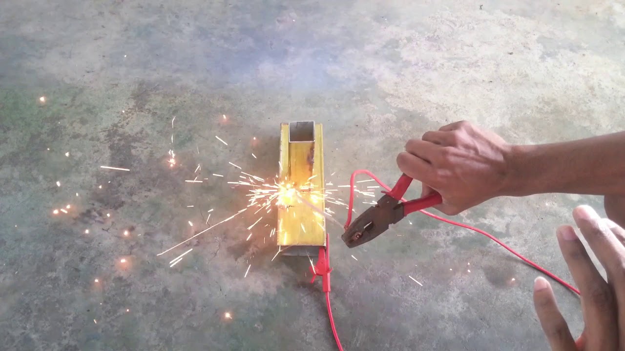 how to make an arc welding machine at home