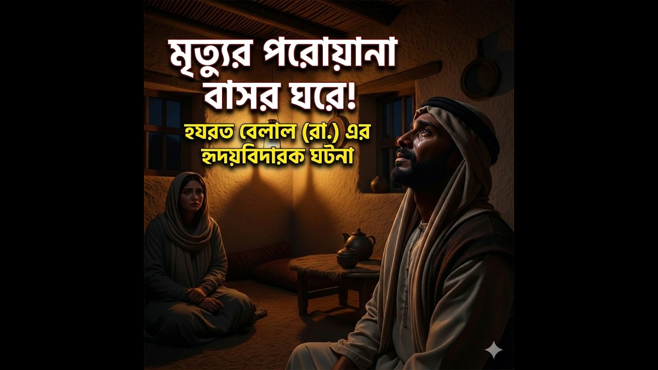 ৭ দিনের হায়াত নিয়ে হযরত বেলাল (রা.) এর বিয়ে! অশ্রুভেজা এক বাসর রাতের কাহিনী।