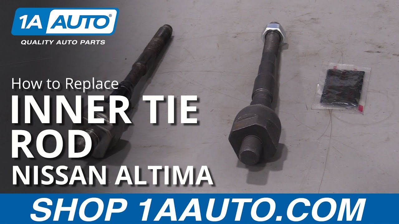 How to Replace Inner Tie Rod 07-13 Nissan Altima