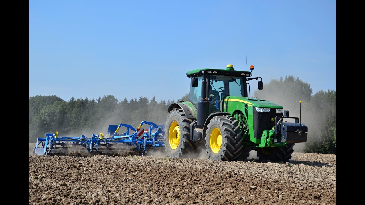 [Uncut/Sound] John Deere 8335R + Farmet Kompaktor K1000 [HD]